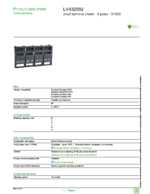 Datasheet for Schneider Electric LV432592, EAN: 3606480019944 Datasheet for Schneider Electric LV432592, EAN: 3606480019944