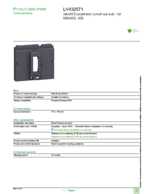 Datasheet for Schneider Electric LV432571, EAN: 3606480021800 Datasheet for Schneider Electric LV432571, EAN: 3606480021800