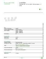 Datasheet for Schneider Electric LV431564, EAN: 3606480019647 Datasheet for Schneider Electric LV431564, EAN: 3606480019647