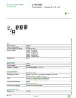 Datasheet for Schneider Electric LV432482, EAN: 3606480019401 Datasheet for Schneider Electric LV432482, EAN: 3606480019401