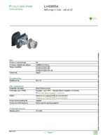 Datasheet for Schneider Electric LV430554, EAN: 3606480021688 Datasheet for Schneider Electric LV430554, EAN: 3606480021688