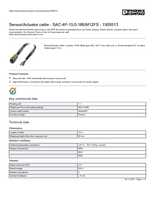 Datasheet for Phoenix Contact 1509513, EAN: 4017918899158