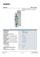Datasheet for Siemens 3RF23101AA22, EAN: 4011209572195