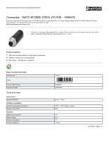 Datasheet for Phoenix Contact 1404419, EAN: 4046356694513