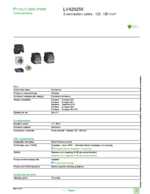Datasheet for Schneider Electric LV429259, EAN: 3606480019357 Datasheet for Schneider Electric LV429259, EAN: 3606480019357