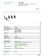 Datasheet for Schneider Electric LV429219, EAN: 3606480019289 Datasheet for Schneider Electric LV429219, EAN: 3606480019289