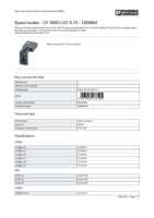 Datasheet for Phoenix Contact 1205642, EAN: 4017918137595