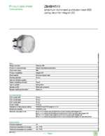 Datasheet for Schneider Electric ZB4BW513, EAN: 3389110892789