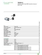 Datasheet for Schneider Electric ZB4BG02, EAN: 3389110368611