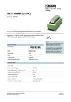 Datasheet for Phoenix Contact 2962900, EAN: 4017918087500