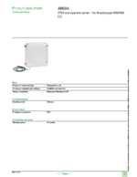 Datasheet for Schneider Electric 48604, EAN: 3303430486046 Datasheet for Schneider Electric 48604, EAN: 3303430486046