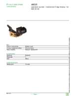 Datasheet for Schneider Electric 48535, EAN: 3303430485353 Datasheet for Schneider Electric 48535, EAN: 3303430485353