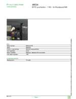 Datasheet for Schneider Electric 48534, EAN: 3303430485346 Datasheet for Schneider Electric 48534, EAN: 3303430485346