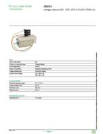 Datasheet for Schneider Electric 48494, EAN: 3303430484943 Datasheet for Schneider Electric 48494, EAN: 3303430484943