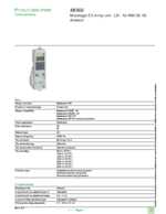 Datasheet for Schneider Electric 48360, EAN: 3303430483601 Datasheet for Schneider Electric 48360, EAN: 3303430483601