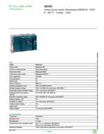 Datasheet for Schneider Electric 48080, EAN: 3303430480808 Datasheet for Schneider Electric 48080, EAN: 3303430480808