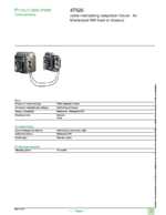 Datasheet for Schneider Electric 47926, EAN: 3303430479260 Datasheet for Schneider Electric 47926, EAN: 3303430479260