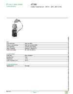 Datasheet for Schneider Electric 47396, EAN: 3303430473961 Datasheet for Schneider Electric 47396, EAN: 3303430473961