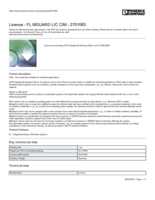 Datasheet for Phoenix Contact 2701083, EAN: 4046356696791