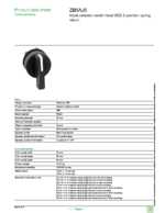 Datasheet for Schneider Electric ZB5AJ5, EAN: 3389110906035