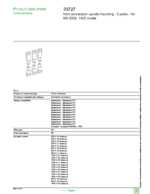 Datasheet for Schneider Electric 33727, EAN: 3303430337270 Datasheet for Schneider Electric 33727, EAN: 3303430337270