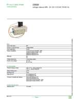 Datasheet for Schneider Electric 33668, EAN: 3303430336686 Datasheet for Schneider Electric 33668, EAN: 3303430336686