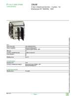 Datasheet for Schneider Electric 33648, EAN: 3303430336488