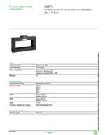 Datasheet for Schneider Electric 33573, EAN: 3303430335733