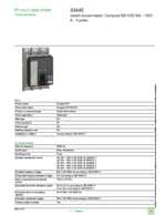 Datasheet for Schneider Electric 33445, EAN: 3303430334453 Datasheet for Schneider Electric 33445, EAN: 3303430334453