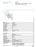 Datasheet for Schneider Electric 33414, EAN: 3303430334149