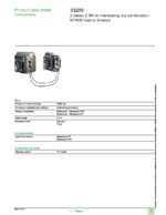 Datasheet for Schneider Electric 33209, EAN: 3303430332091 Datasheet for Schneider Electric 33209, EAN: 3303430332091
