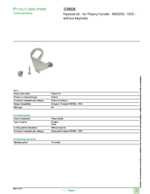 Datasheet for Schneider Electric 33868, EAN: 3303430338680 Datasheet for Schneider Electric 33868, EAN: 3303430338680