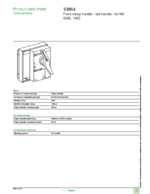 Datasheet for Schneider Electric 33864, EAN: 3303430338642