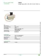 Datasheet for Schneider Electric 33822, EAN: 3303430338222 Datasheet for Schneider Electric 33822, EAN: 3303430338222