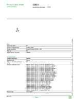 Datasheet for Schneider Electric 33801, EAN: 3303430338017