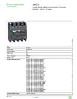 Datasheet for Schneider Electric 31174, EAN: 3303430311744