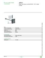 Datasheet for Schneider Electric 28943, EAN: 3303430289432 Datasheet for Schneider Electric 28943, EAN: 3303430289432