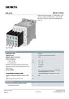 Datasheet for Siemens 3RH19111FC22, EAN: 4011209267343