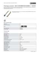 Datasheet for Phoenix Contact 1424230, EAN: 4046356712422