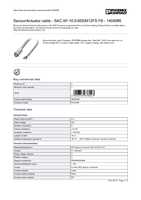 Datasheet for Phoenix Contact 1404086, EAN: 4046356676427