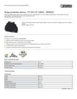 Datasheet for Phoenix Contact 2859327, EAN: 4017918974565