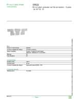 Datasheet for Schneider Electric 33622, EAN: 3303430336228