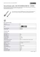 Datasheet for Phoenix Contact 1403949, EAN: 4046356676960
