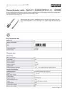 Datasheet for Phoenix Contact 1403985, EAN: 4046356677400