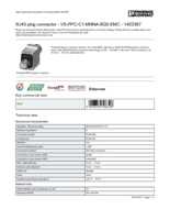 Datasheet for Phoenix Contact 1403367, EAN: 4046356708326