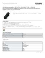 Datasheet for Phoenix Contact 1403838, EAN: 4046356670340
