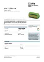Datasheet for Phoenix Contact 1962707, EAN: 4017918912130
