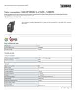 Datasheet for Phoenix Contact 1458570, EAN: 4046356639026
