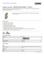 Datasheet for Phoenix Contact 2744416, EAN: 4017918171780