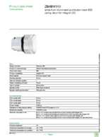 Datasheet for Schneider Electric ZB4BW313, EAN: 3389110889796